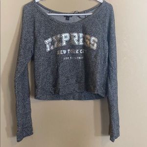 Express Sweater Crop top